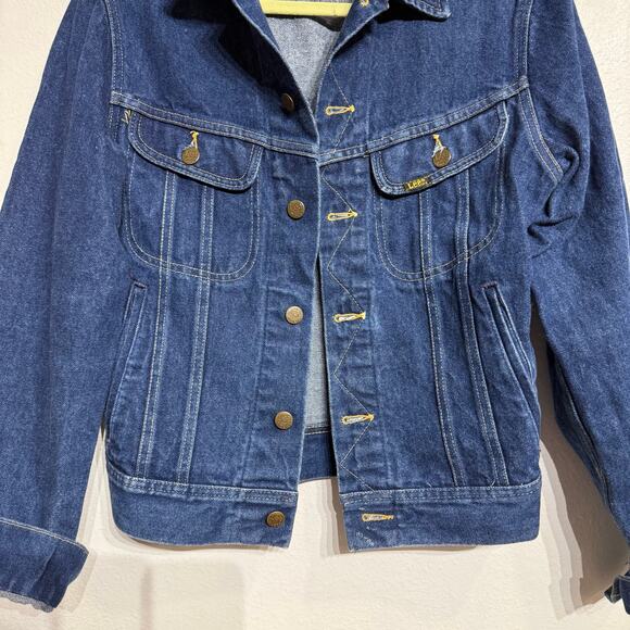 Lee Custom Pink Floyd Jean Jacket Sz S - Picture 4 of 11